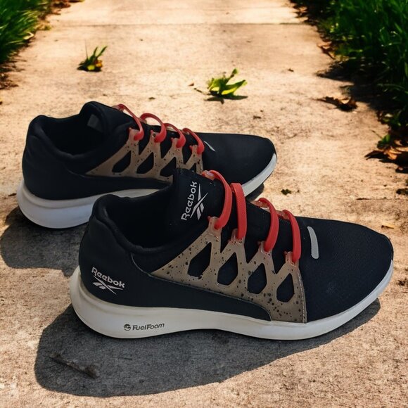 Reebok Driftium Ride 2.0 Women’s Running Shoes – Black, Size 8, Fuel Foam 👟🔥 - Picture 5 of 14